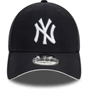 kapa-zaobljena-mornarsko-plava-podesiv-9forty-microfibre-new-york-yankees-mlb-new-era