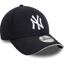 kapa-zaobljena-mornarsko-plava-podesiv-9forty-microfibre-new-york-yankees-mlb-new-era