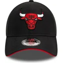 cap-zaobljena-black-adjustable-strap-9forty-microfibre-chicago-bulls-nba-new-era