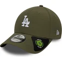 kapa-zaobljena-zelena-podesiv-9forty-recycled-midi-los-angeles-dodgers-mlb-new-era