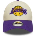 kapa-zaobljena-bez-podesiv-9forty-colour-block-los-angeles-lakers-nba-new-era
