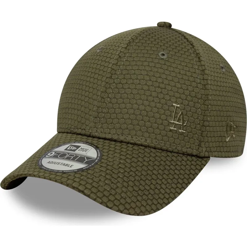 cap-zaobljena-green-snapback-9forty-mesh-flawless-los-angeles-dodgers-mlb-new-era