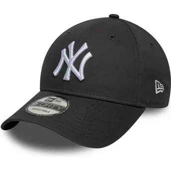 Kapa zaobljena siva podesiv 9FORTY League Essential New York Yankees MLB New Era