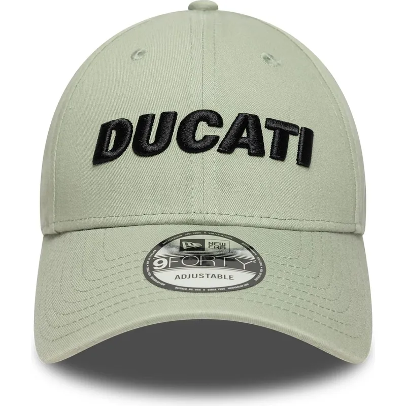 kapa-zaobljena-zelena-podesiv-9forty-seasonal-ducati-motor-motogp-new-era