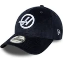 new-era-curved-brim-9forty-cord-haas-f1-team-formula-1-navy-blue-adjustable-cap
