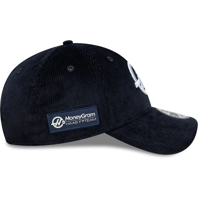 kapa-zaobljena-mornarsko-plava-podesiv-9forty-cord-haas-f1-team-formula-1-new-era