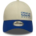 cap-zaobljena-beige-adjustable-strap-9forty-seasonal-red-bull-racing-formula-1-new-era