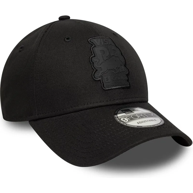 cap-zaobljena-black-adjustable-strap-9forty-seasonal-racing-bulls-f1-team-formula-1-new-era