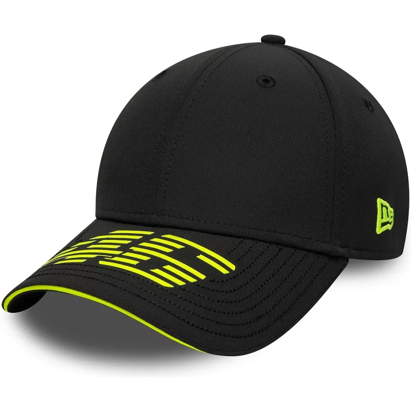 kapa-zaobljena-crna-podesiv-9forty-recycled-stripe-valentino-rossi-vr46-motogp-new-era kapa-zaobljena-crna-podesiv-9forty-recycled-stripe-valentino-rossi-vr46-motogp-new-era