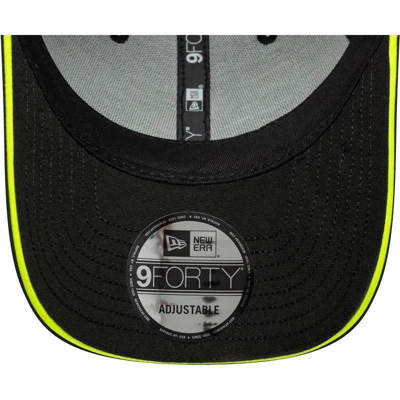 kape-zaobljena-crna-podesiva-traka-9forty-recycled-stripe-valentino-rossi-vr46-motogp-new-era