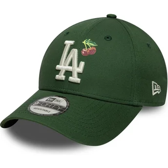 Cap zaobljena green adjustable strap 9FORTY Fruit Icon Los Angeles Dodgers MLB New Era