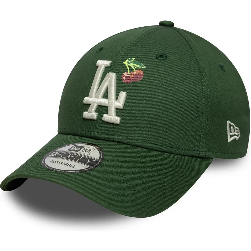 kape-zaobljena-zelena-podesiva-traka-9forty-fruit-icon-los-angeles-dodgers-mlb-new-era