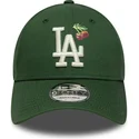 kape-zaobljena-zelena-podesiva-traka-9forty-fruit-icon-los-angeles-dodgers-mlb-new-era