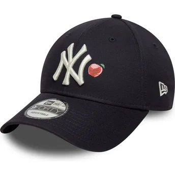 Kape zaobljena mornarsko plava podesiva traka 9FORTY Fruit Icon New York Yankees MLB New Era