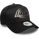 cap-zaobljena-black-snapback-9forty-e-frame-metallic-los-angeles-lakers-nba-new-era
