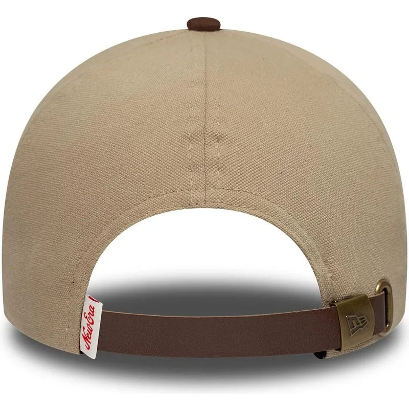 cap-zaobljena-brown-adjustable-strap-e-frame-new-era