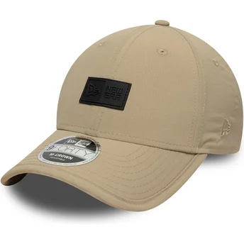 Cap zaobljena beige adjustable strap 9FORTY M-Crown New Era