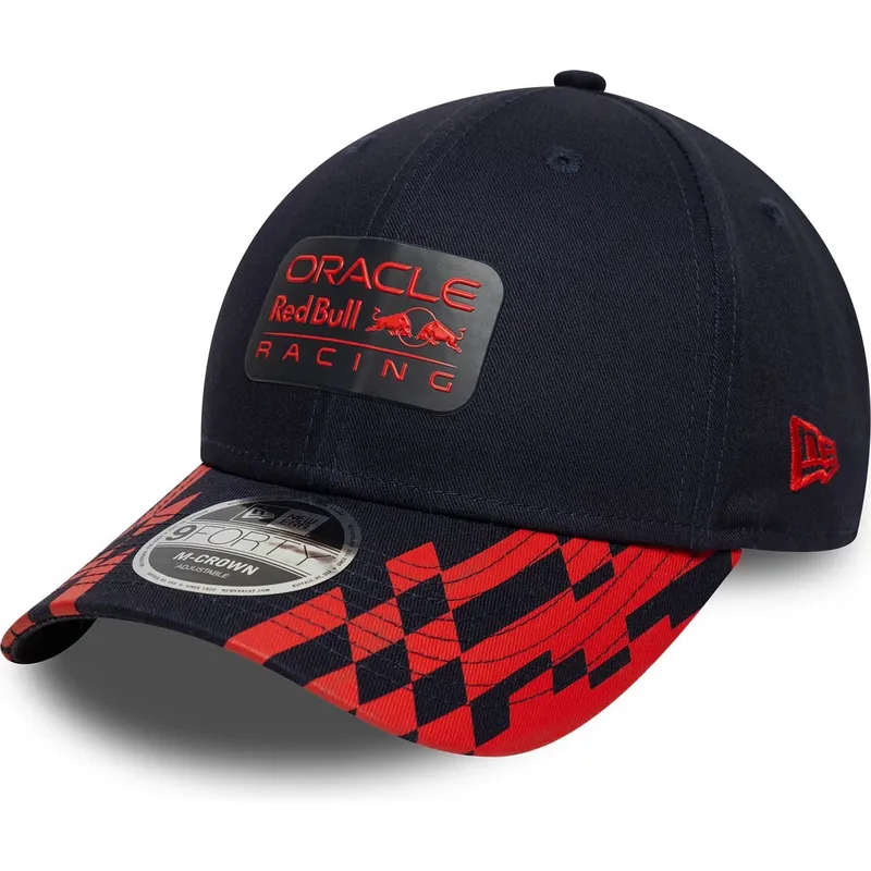 cap-zaobljena-navy-blue-snapback-9forty-m-crown-visor-print-red-bull-racing-formula-1-new-era