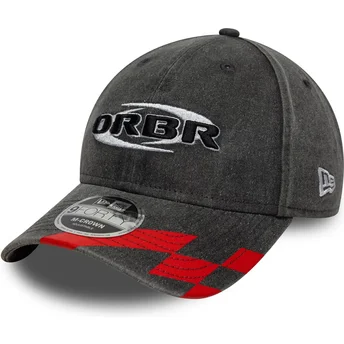 Kape zaobljena crna snapback 9FORTY M-Crown Washed Red Bull Racing Formula 1 New Era