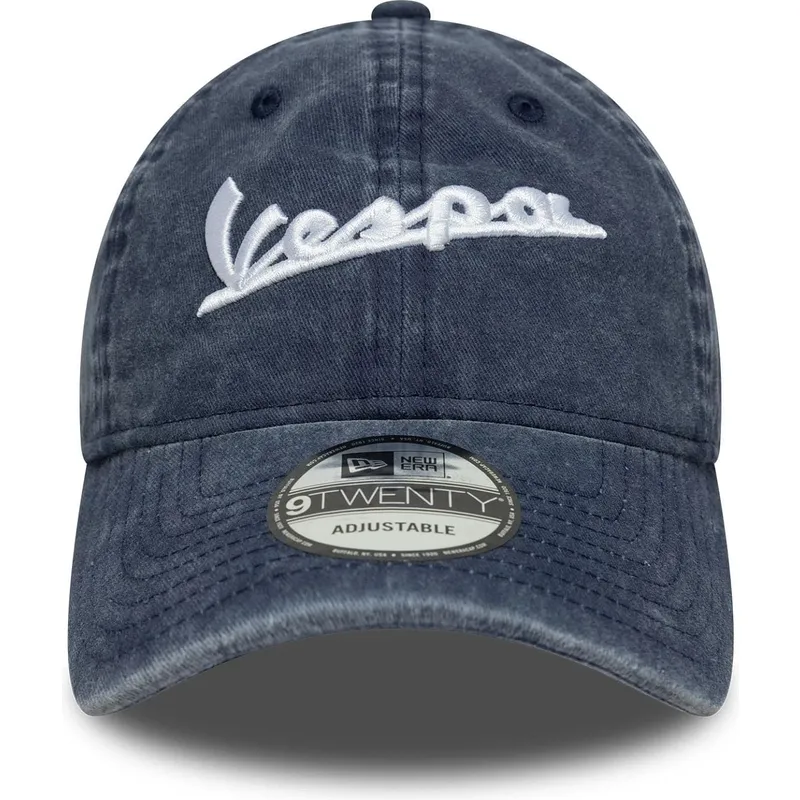 cap-zaobljena-blue-adjustable-strap-9twenty-washed-vespa-piaggio-new-era