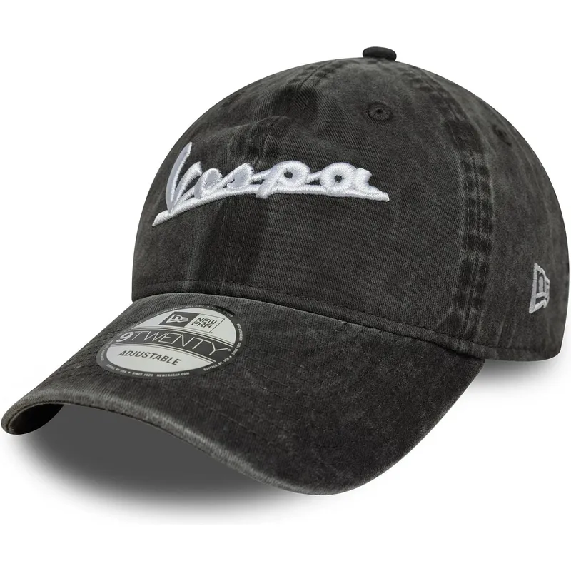 kapa-zaobljena-crna-podesiv-9twenty-washed-vespa-piaggio-new-era