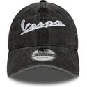 cap-zaobljena-black-adjustable-strap-9twenty-washed-vespa-piaggio-new-era
