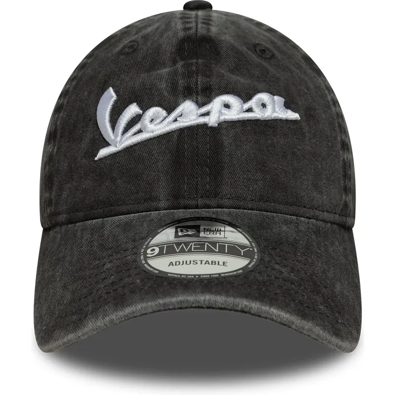cap-zaobljena-black-adjustable-strap-9twenty-washed-vespa-piaggio-new-era