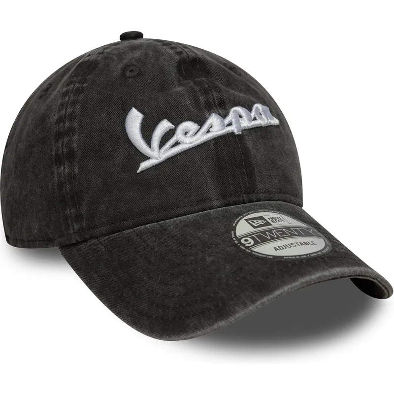 cap-zaobljena-black-adjustable-strap-9twenty-washed-vespa-piaggio-new-era