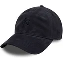 kapa-zaobljena-mornarsko-plava-podesiv-9twenty-suede-new-york-yankees-mlb-new-era