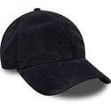 kapa-zaobljena-mornarsko-plava-podesiv-9twenty-suede-new-york-yankees-mlb-new-era