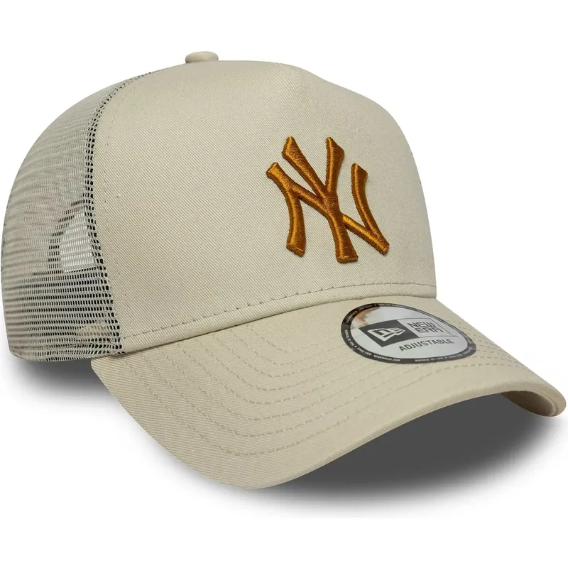 kapa-zaobljena-bez-snapback-a-frame-league-essential-new-york-yankees-mlb-new-era