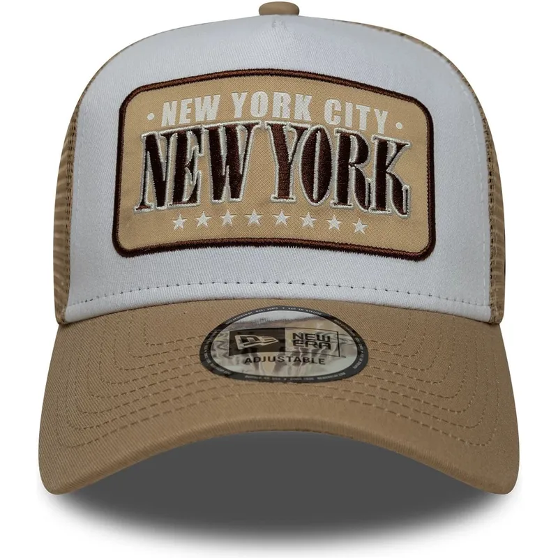 cap-zaobljena-brown-snapback-a-frame-frame-location-new-york-ciudades-y-playas-new-era