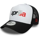 cap-zaobljena-black-snapback-a-frame-wordmark-aprilia-piaggio-new-era