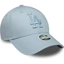kapa-zaobljena-plava-podesiv-9forty-metallic-los-angeles-dodgers-mlb-new-era