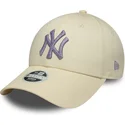 kapa-zaobljena-bez-podesiv-9forty-metallic-new-york-yankees-mlb-new-era
