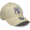 kapa-zaobljena-bez-podesiv-9forty-metallic-new-york-yankees-mlb-new-era