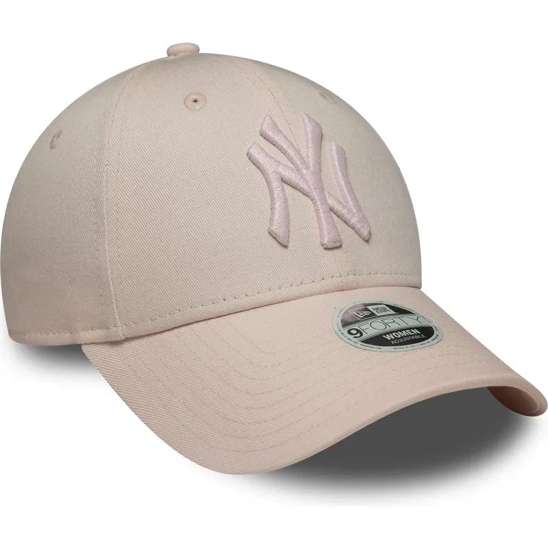 cap-zaobljena-pink-adjustable-strap-9forty-metallic-new-york-yankees-mlb-new-era