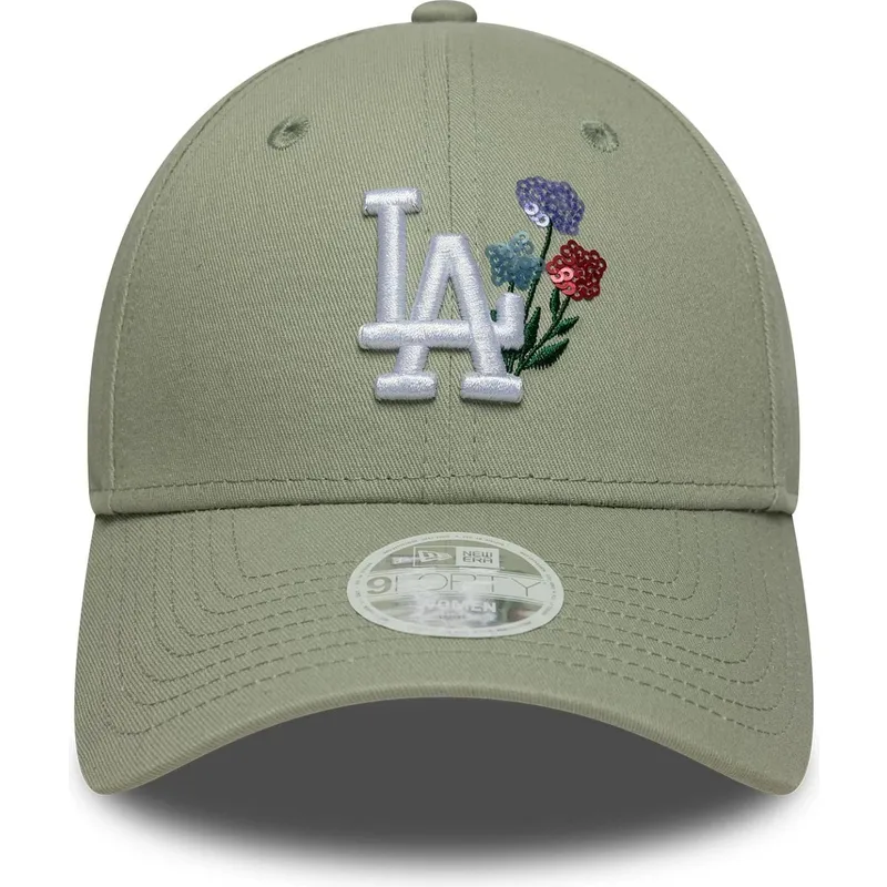kapa-zaobljena-zelena-podesiv-9forty-floral-icon-los-angeles-dodgers-mlb-new-era