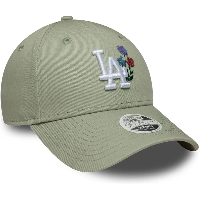 kapa-zaobljena-zelena-podesiv-9forty-floral-icon-los-angeles-dodgers-mlb-new-era