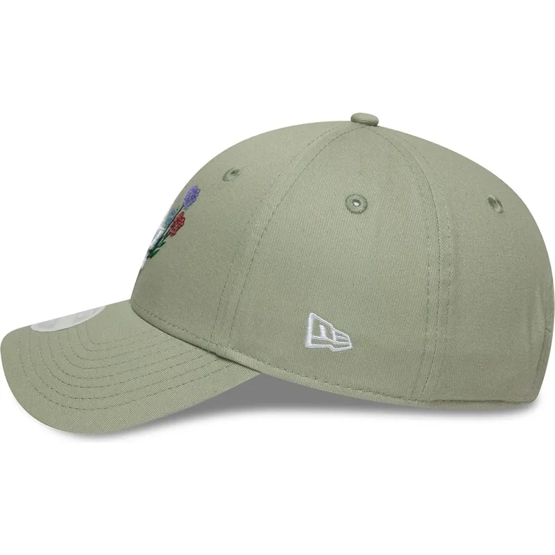 kapa-zaobljena-zelena-podesiv-9forty-floral-icon-los-angeles-dodgers-mlb-new-era
