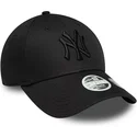 kapa-zaobljena-crna-podesiv-9forty-bow-back-new-york-yankees-mlb-new-era