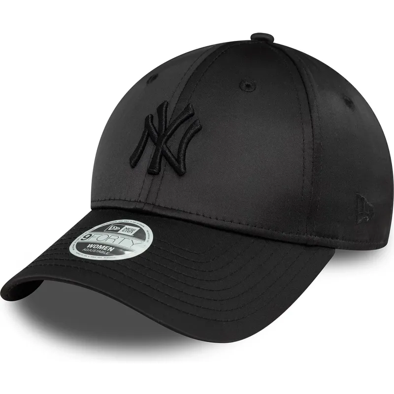 cap-zaobljena-black-snapback-9forty-satin-new-york-yankees-mlb-new-era cap-zaobljena-black-snapback-9forty-satin-new-york-yankees-mlb-new-era