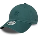 kapa-zaobljena-zelena-podesiv-9twenty-washed-mini-new-york-yankees-mlb-new-era