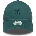kapa-zaobljena-zelena-podesiv-9twenty-washed-mini-new-york-yankees-mlb-new-era