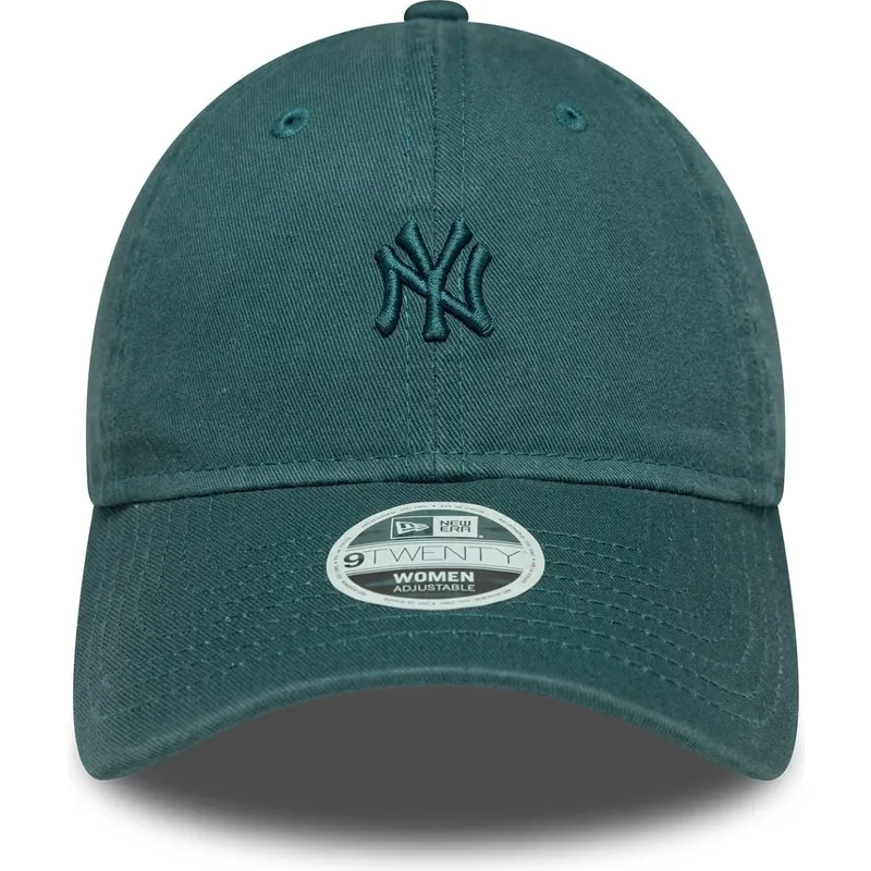 kapa-zaobljena-zelena-podesiv-9twenty-washed-mini-new-york-yankees-mlb-new-era