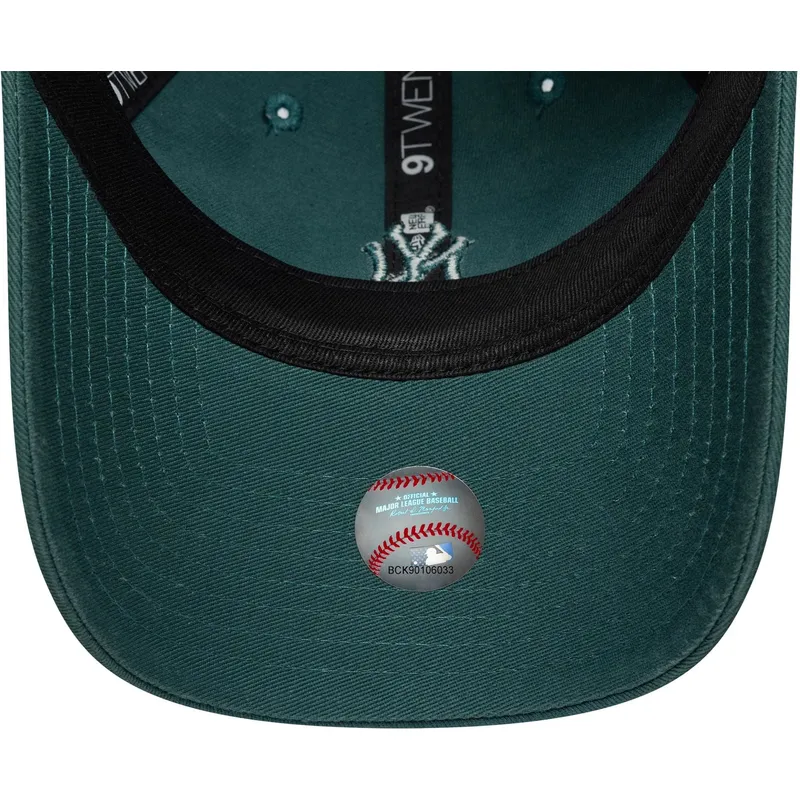 kapa-zaobljena-zelena-podesiv-9twenty-washed-mini-new-york-yankees-mlb-new-era