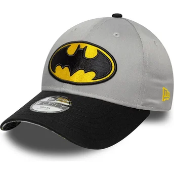 Cap zaobljena black adjustable strap za djecu 9FORTY Batman DC Comics New Era