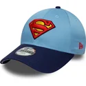 kapa-zaobljena-plava-podesiv-za-djecu-9forty-superman-dc-comics-new-era