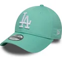kapa-zaobljena-zelena-podesiv-za-djecu-9forty-league-essential-los-angeles-dodgers-mlb-new-era