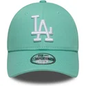 kapa-zaobljena-zelena-podesiv-za-djecu-9forty-league-essential-los-angeles-dodgers-mlb-new-era
